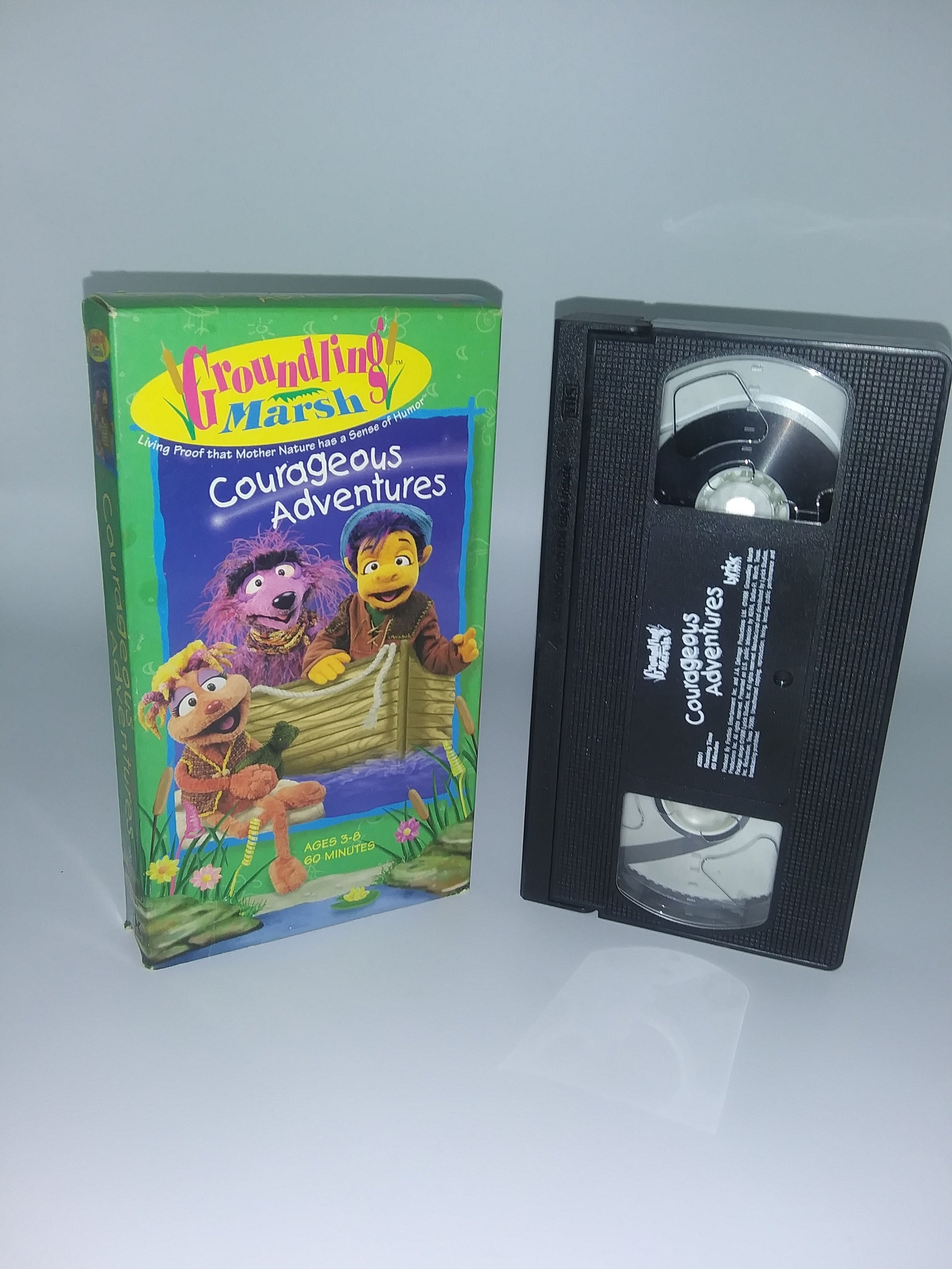 Vintage Original 1998 Groundling Marsh Courageous Adventures VHS 