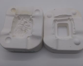 Vintage 1980 Kimple #426 Baby Jesus Manger Nativity Christmas Figurine Scene Plaster Ceramic Porcelain Slip Casting Mold