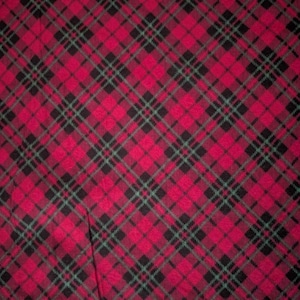 Red & Black Plaid Cotton Flannel | Buffalo Check Fabric | Soft Brushed Oeko-Tex | 44&quot; Wide, Fabric by the Yard