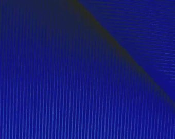 Tessuto per costumi da bagno in nylon e spandex color cobalto: maglia sportiva elasticizzata in 4 direzioni