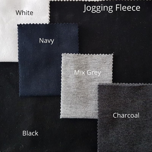 Jogging Fleece Fabric, Cotton Polyester, Sweatshirts Hoodie sweatpants