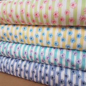 PUL, Diaper Waterproof Laminate fabric PUL, Printed Striped PUL fabric by the Yard
