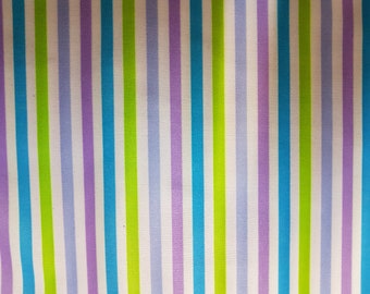 Laminated fabric, Pastel Stripe PUL fabric,  Diaper Waterproof Laminate fabric PUL