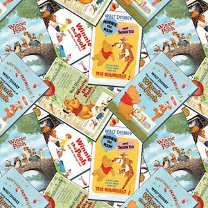 Tecido Disney Winnie the Pooh por metro, pôster de personagem - Camelot Fabrics 85430710-01