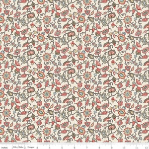 Jane Austen at Home MARGARET C10011, 100% Quilting Cotton fabric by the Yard, fabric by the Metre