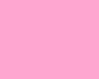 Peony Pink Flannel Fabric: Solid Cotton by the Yard