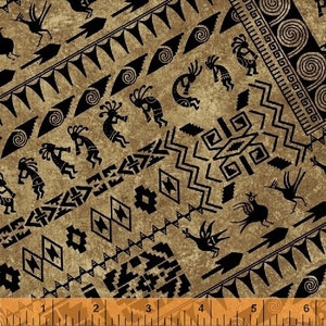 Coton matelassé, South Western, objets façonnés, ADOBE by Whistler Studios - Windham Fabrics, 50532-2