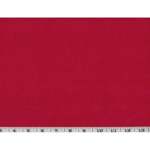 Lush VELVETEEN Fabric by the Yard in Santa Red Fabric, Santa Claus costume Apparel Fabric