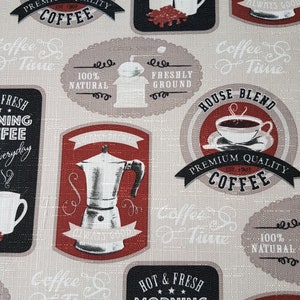 Coffee Canvas in Beige, Polyester Canvas Fabric, Home Decor Fabric, 60&quot; Wide, Upholstery,  Cushion fabric Curtain fabric