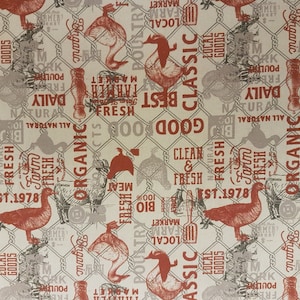 Harvest, Farm fabric, Farm to Table, Premium Cotton, 100% Cotton fabric by the Yard, fabric by the Metre