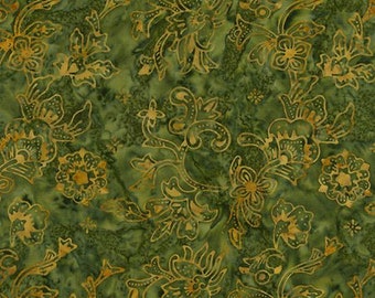 LAST PIECE, Batik fabric, Timeless Treasures Rose Quartz Tonga Batiks Holly, TONGA-B6213-Holly