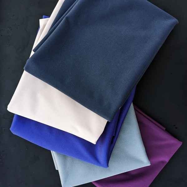 PUL fabric, Quintet Bundle Cut in Five Colors - One Metre Bundle of 5