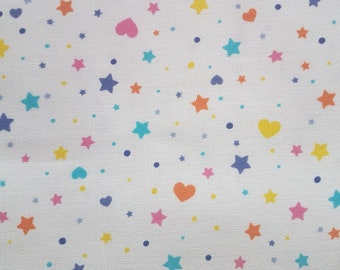 artisanat mètres demi-mètre couture Pink & White Diamond Design Coton Tissu FQ 's artisanat mètres demi-mètre couture Pink & White Diamond Design Coton Tissu FQ 's