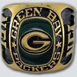 Green Bay Packers Vintage Display Trophy Ring Sweden