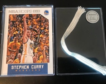 Stephen Curry Game Used Net Piece!  Golden State Warriors: Actual piece of net from NBA Game- Awesome Steph Curry Memorabilia