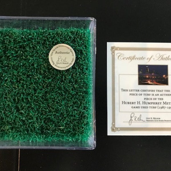 Washington Commanders Game Used turf from Super Bowl XXVI  RARE!