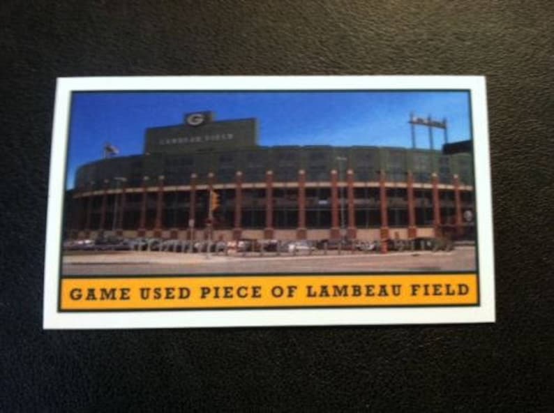 Own an Actual Piece of Lambeau Field Stadium Wall Vintage Green Bay Packers Game Used. Best Green Bay Packers Football Gift ever image 3