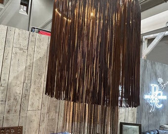 Mercedes Fringe Chandelier Luxury of Lighting Collection