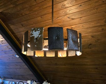 Stanwyck Paneled Single Tier Chandelier