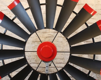 Red Baron Windmill Ceiling Fan | The American Fan