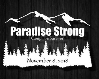 Paradise Strong | perfect for tumbler, laptop, car window