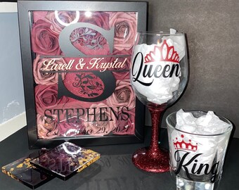 Juego de regalo Wedding Shadow Box