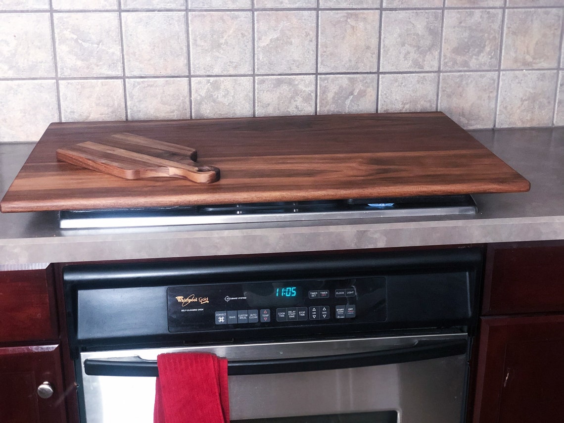 Large Cutting Board Stove Top Cover Charcuterie Board Etsy