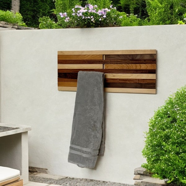 Pool Towel Rack Etsy