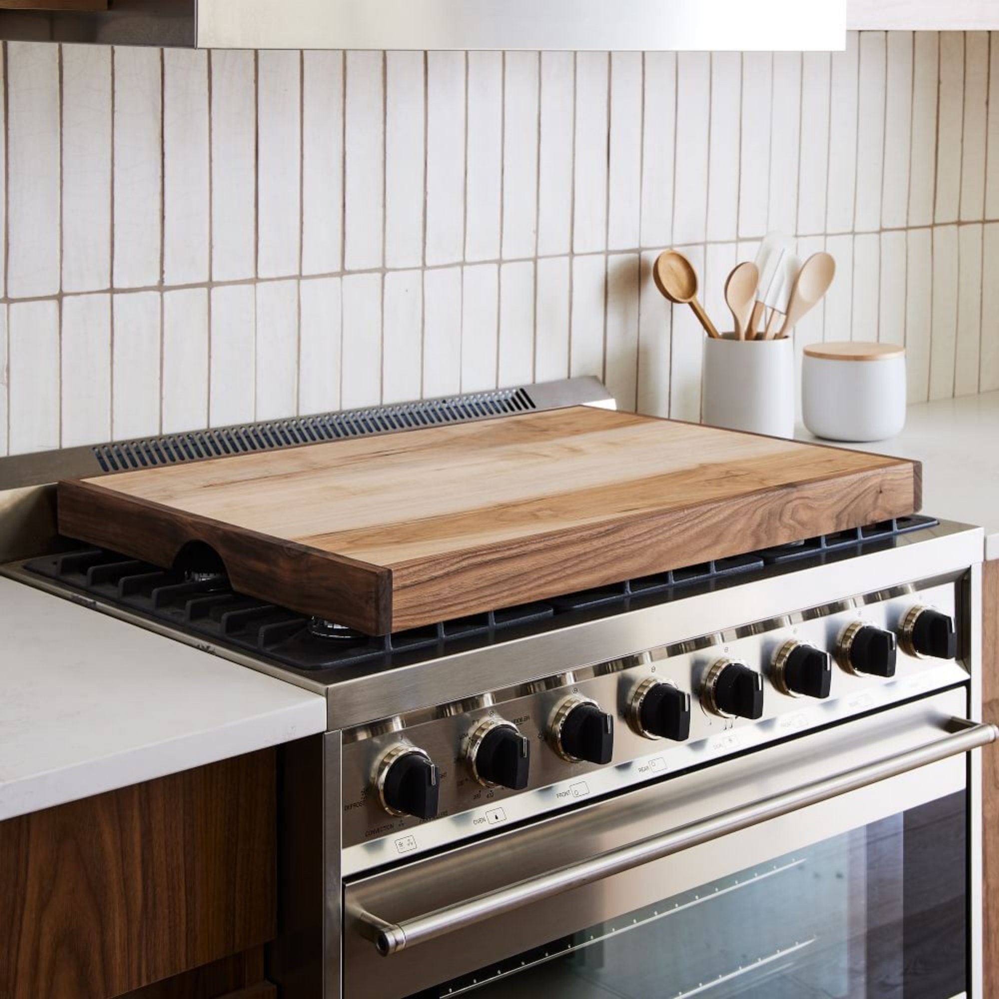Ashland Stove Top Cover| Wood Handmade Noodle Board | Cutting
