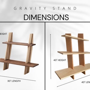 Gravity Ladder Shelf Plant Stand Multiuse Display Shelf Indoor Plant Stand for Displaying Plants & Décor image 4