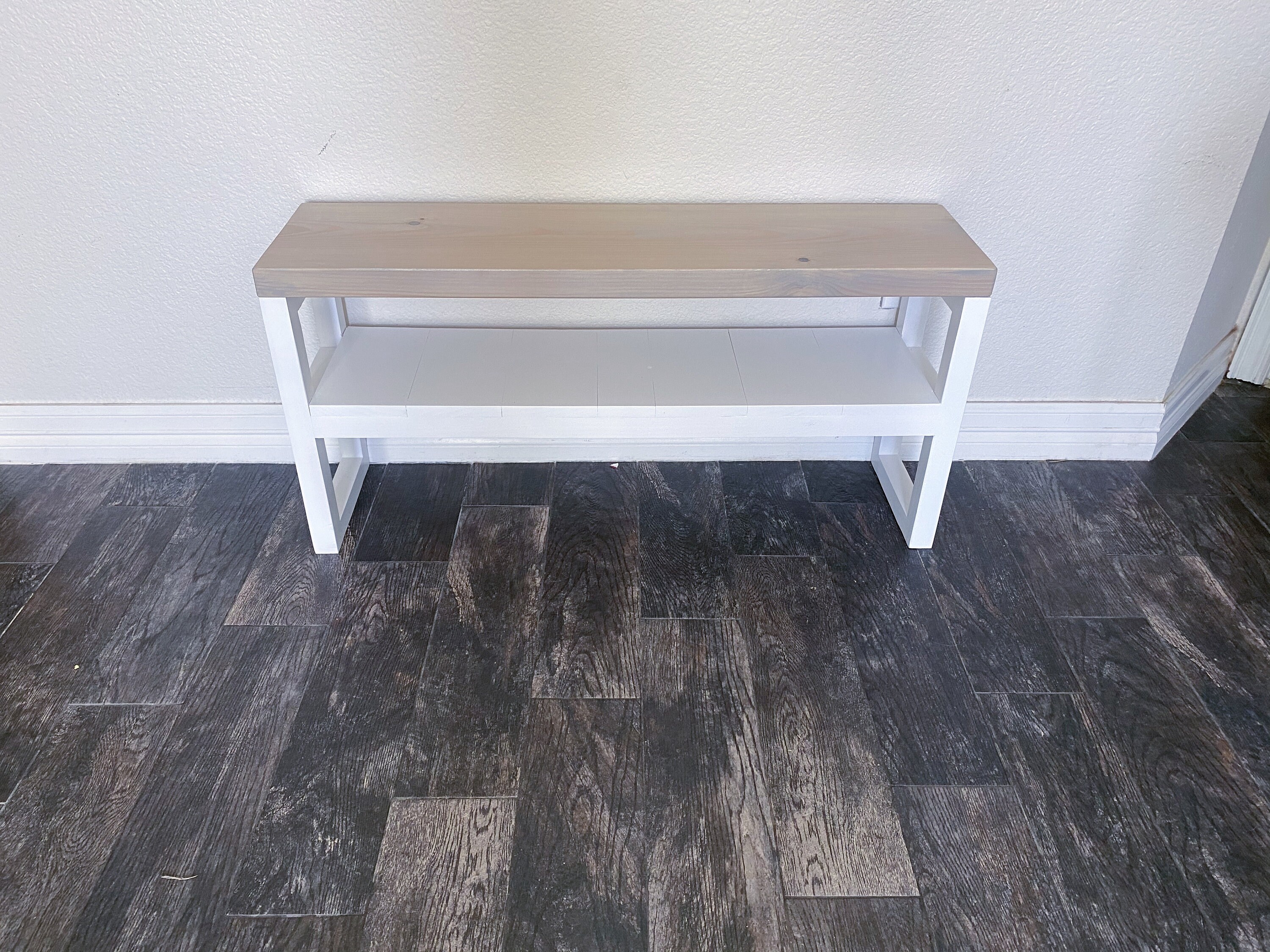 Banco de almacenamiento de zapatos moderno Banco de entrada | Etsy