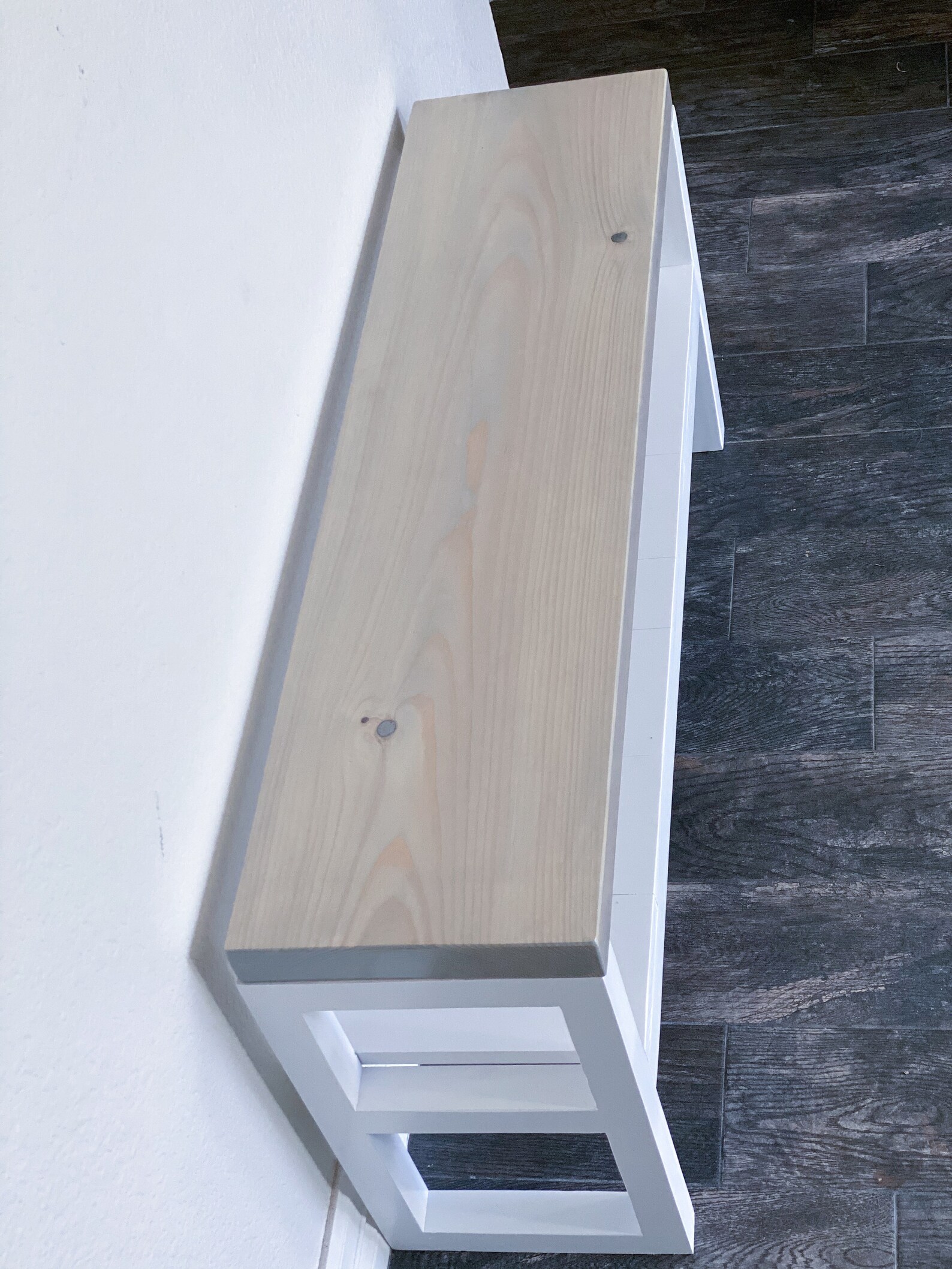 Banco de almacenamiento de zapatos moderno Banco de entrada | Etsy