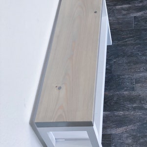 Banco de almacenamiento de zapatos moderno Banco de entrada | Etsy