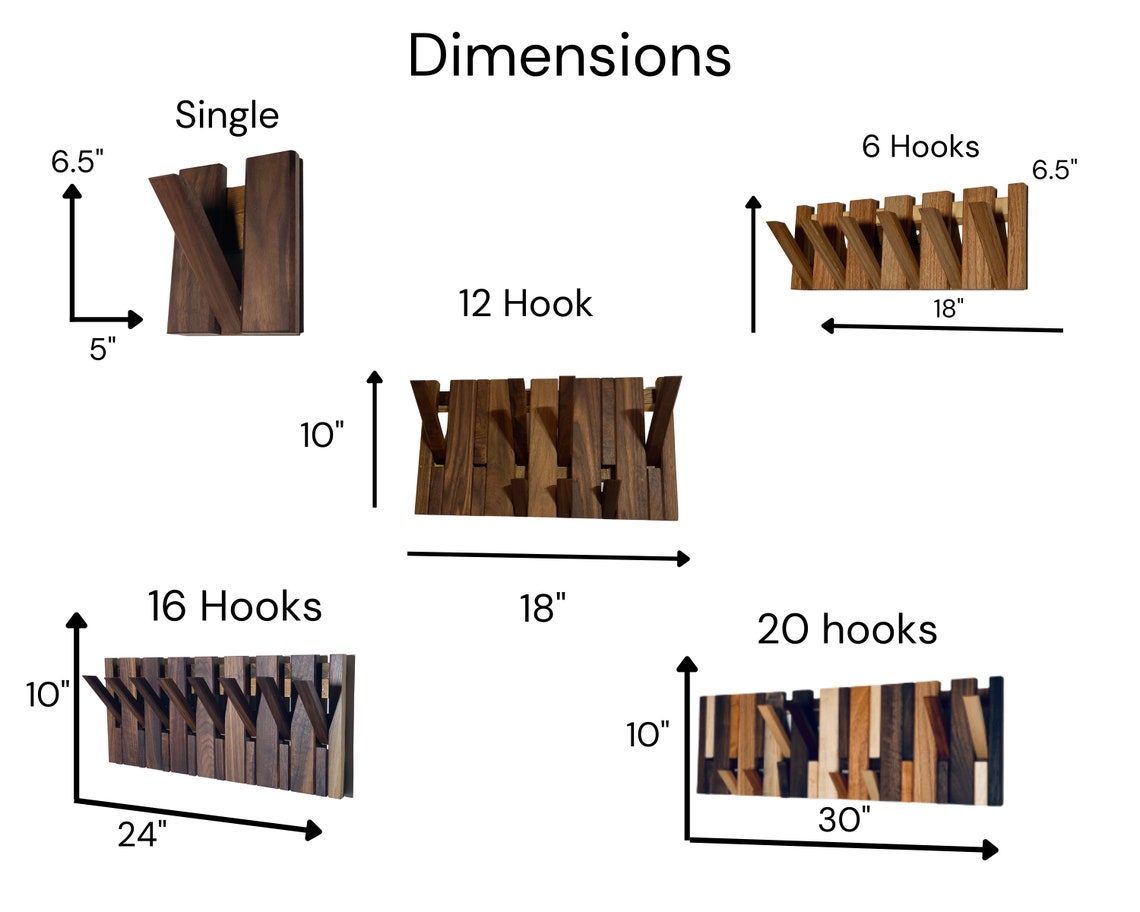 Hanging Piano Coat Rack for Entryway Handmade Wall Mounted Etsy