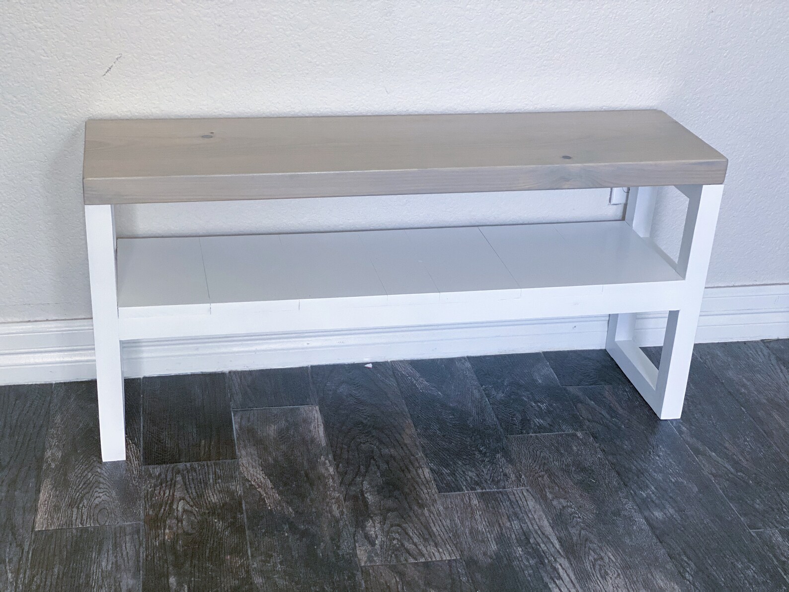 Banco de almacenamiento de zapatos moderno Banco de entrada | Etsy