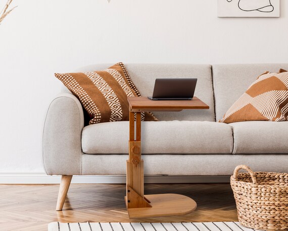 Adjustable tray table for couch online