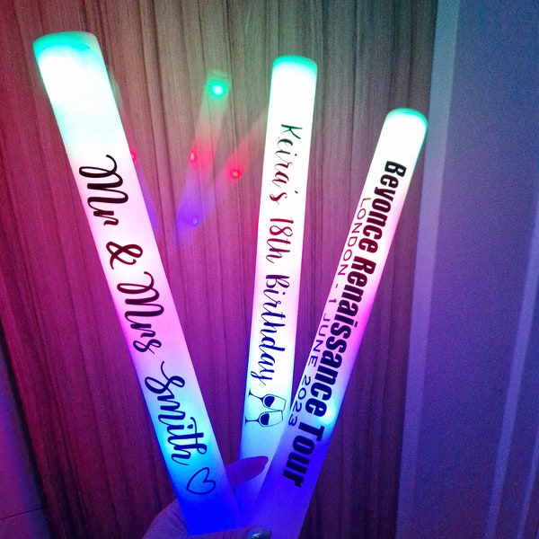 Foam Glow Party Etsy UK