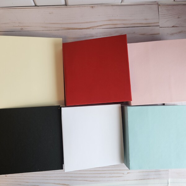 Blank Scrapbook Album Etsy