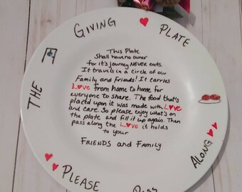 Christmas Giving Plate