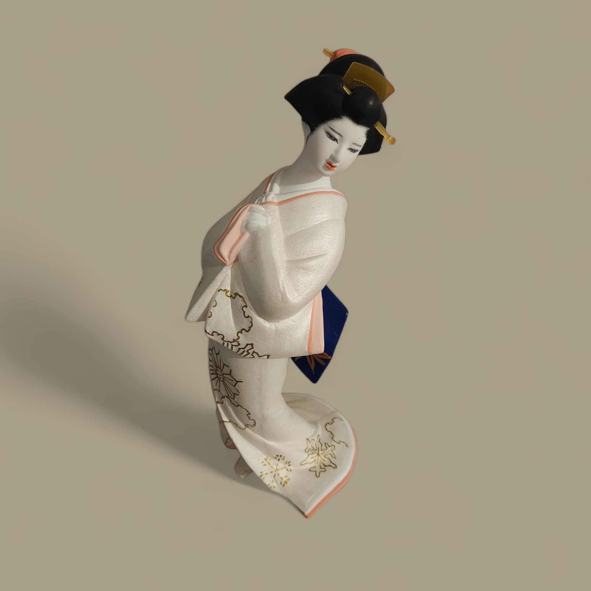 14.5 Inch Hakata Bisque Doll, Maidens of Shiki Ori Ori, Snowflake