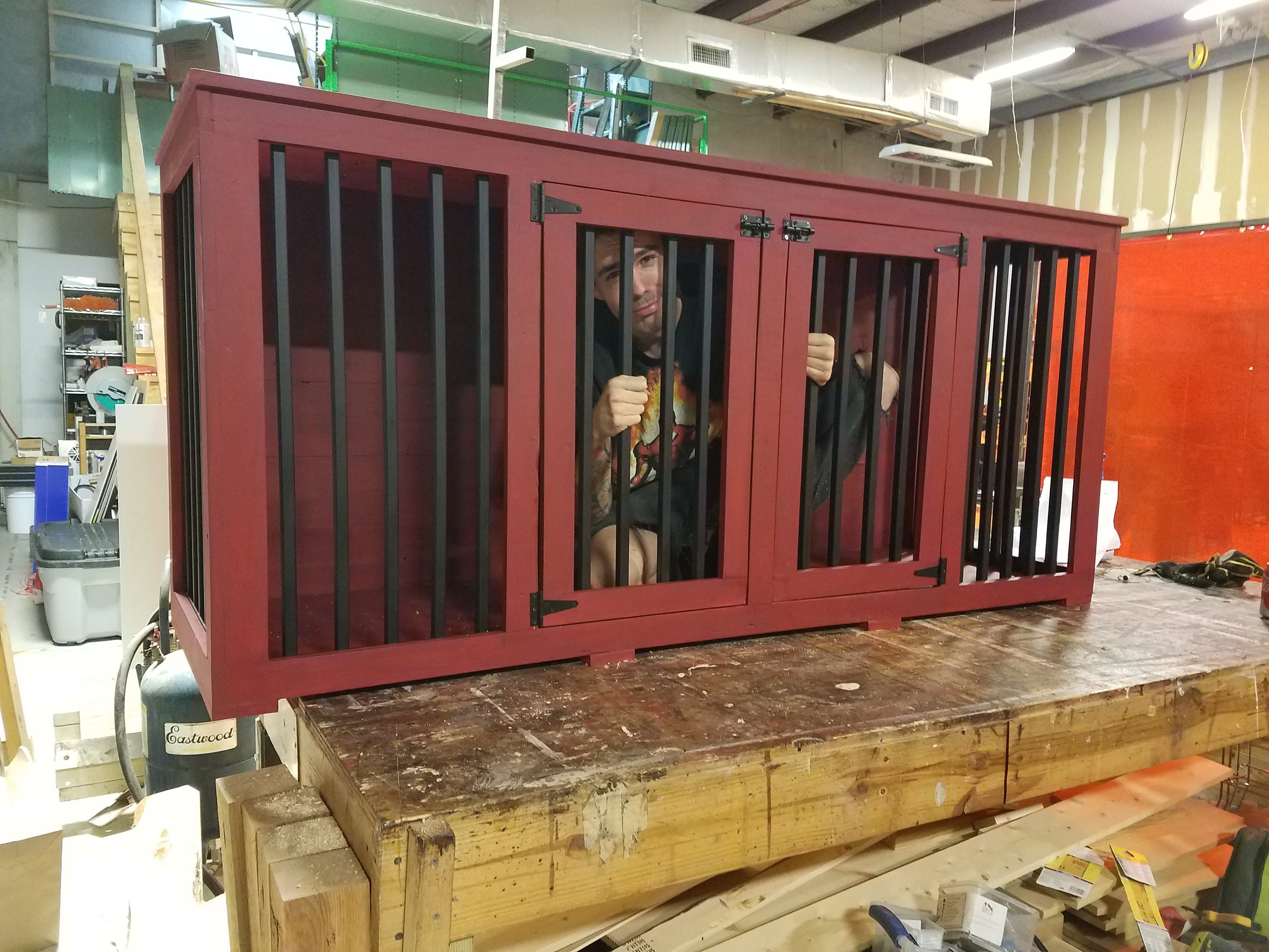 Console Table Dog Kennel Etsy