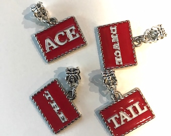 Ace Deuce Tre Tail - DST - Custom Charm