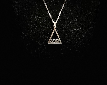 Stainless-Steel Pyramid DST Necklace