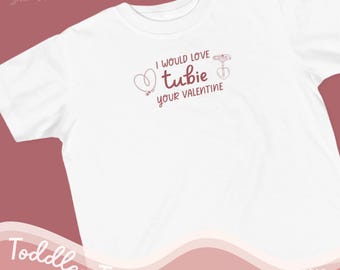 Tubie Valentine Toddler Shirt | G-Tube Heart Tee