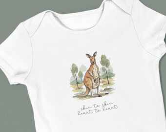 Kangaroo Care Baby Onesie: Skin to Skin NICU/Newborn Outfit