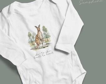 Kangaroo Care Baby Onesie: Skin to Skin NICU/Newborn Outfit