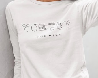 Tubie Mama Long-Sleeve Tee | G-Tube Awareness Shirt