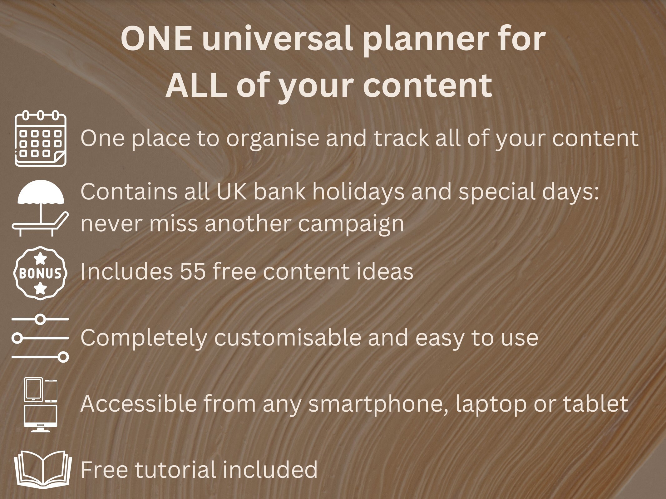 Marketing Calendar 2024 Social Media Content Planner Excel Spreadsheet