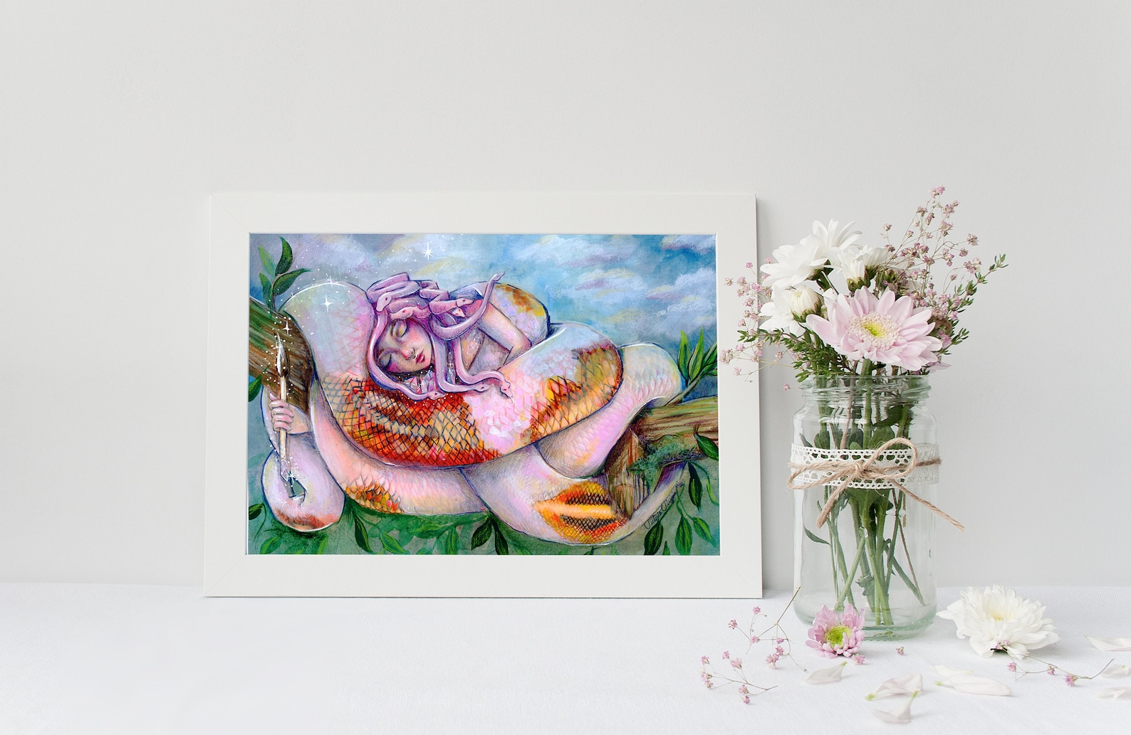 Ball Python Art Print Snake Watercolor Painting Print by | Etsy