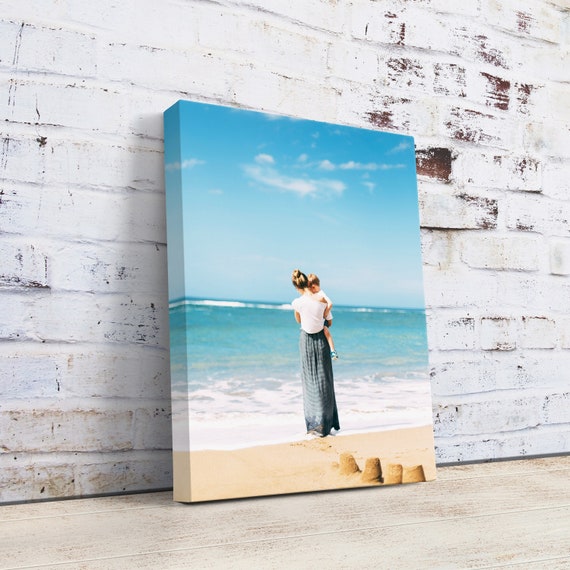 Canvas Prints From Your Photos Custom Photo Prints Gifts Home Wall Art Framed Canvas Prints Printing Service Any Photo on Canvas Etsy
